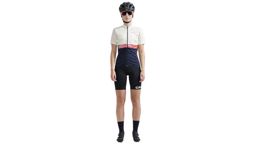Фотографія Велошорти Craft Core Endur Bib Shorts жіночі, розмір XS, сезон SS 21, чорно-білий 5
