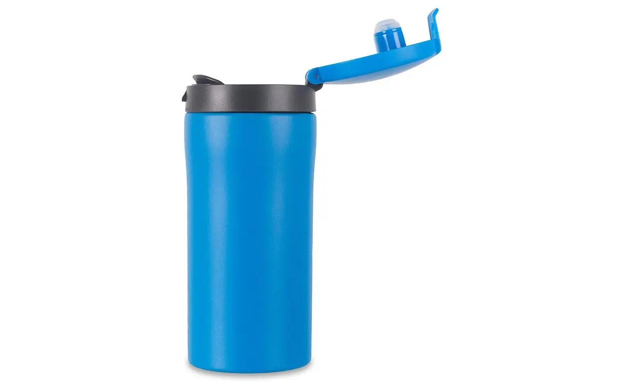 Термокухоль Lifeventure Flip-Top Thermal Mug blue 3 Термокухоль Lifeventure Flip-Top Thermal Mug blue 3