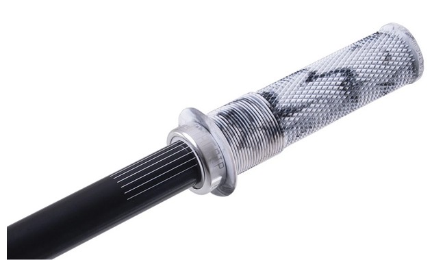 Замки на грипсы DMR DeathGrip Lock On (Серебристые) 2