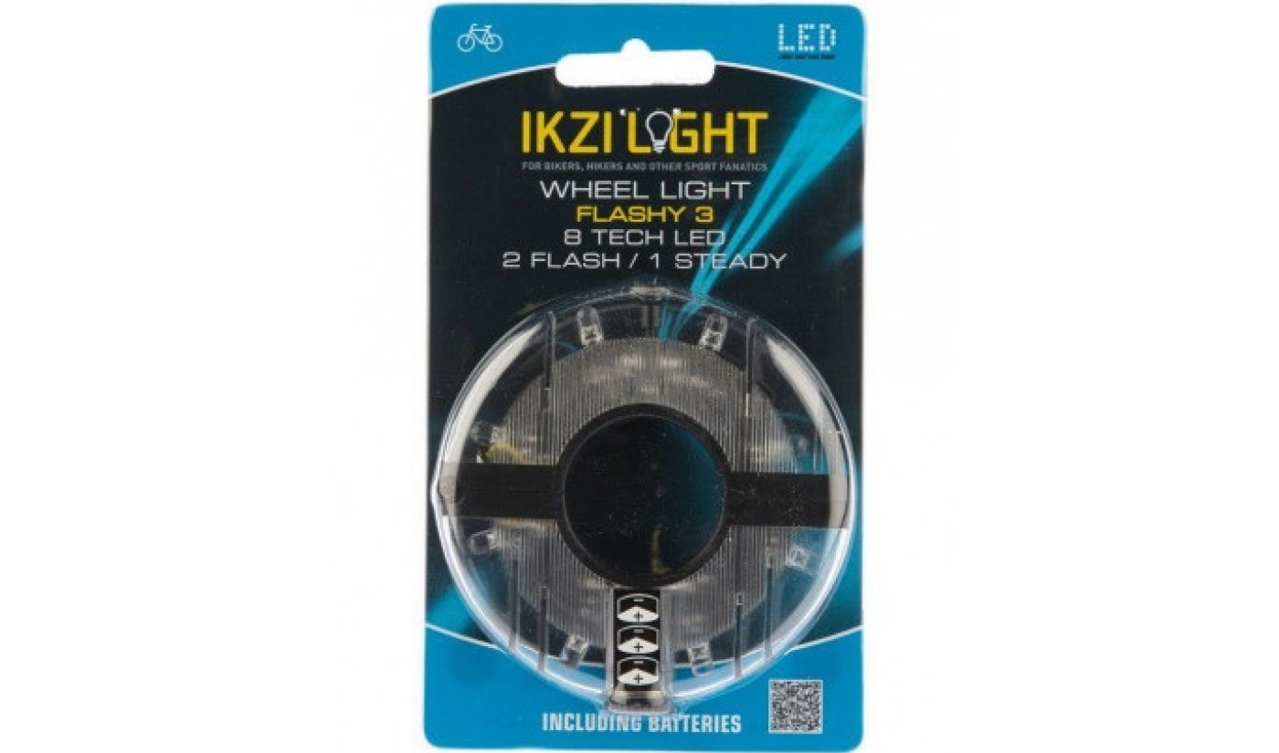 Подсветка для велосипеда Ikzilight 3 режима 8 LED 3