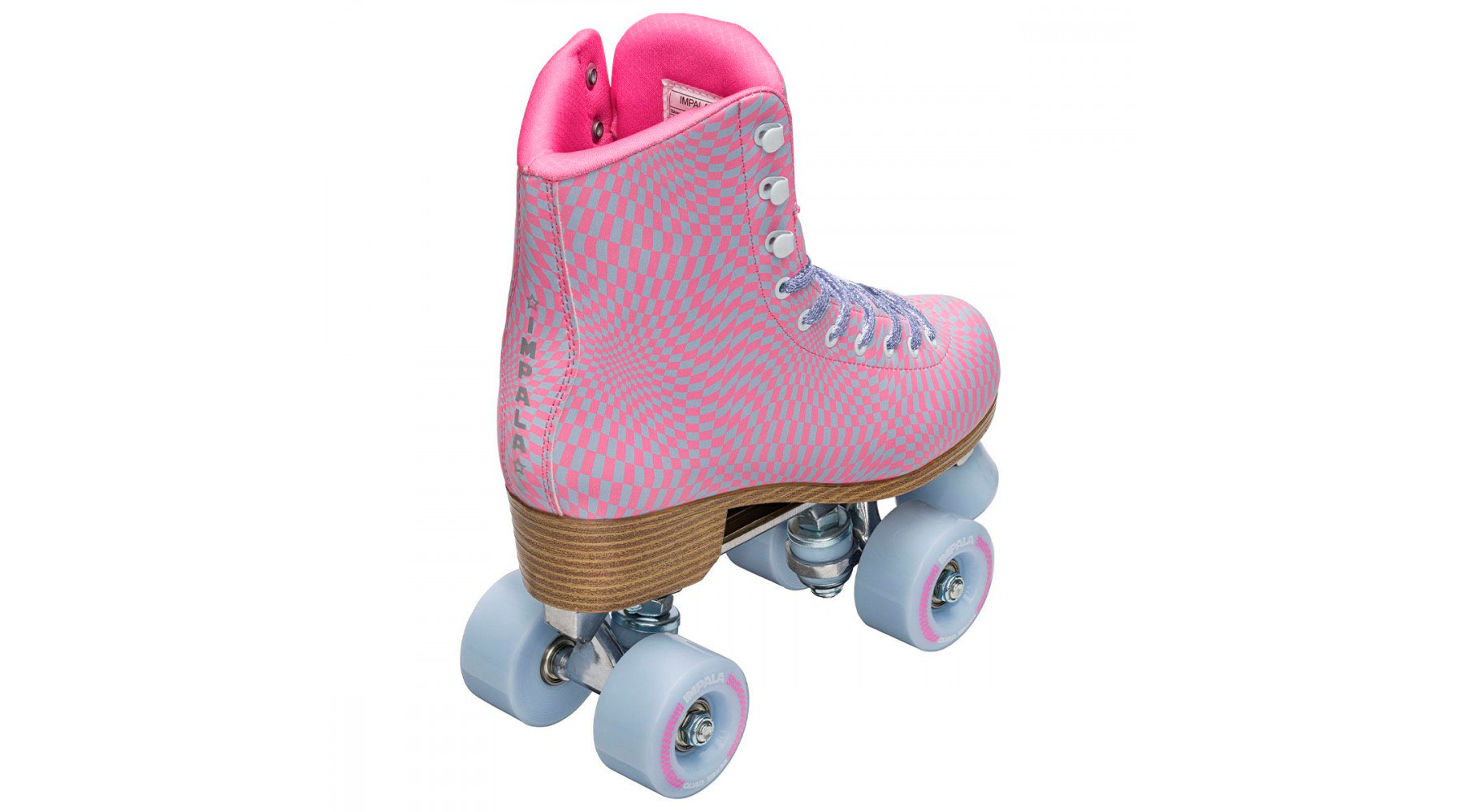 Ролики квады Impala WAVY CHECK, размер 36 Розовый 6 Ролики квады Impala WAVY CHECK, размер 36 Розовый 6