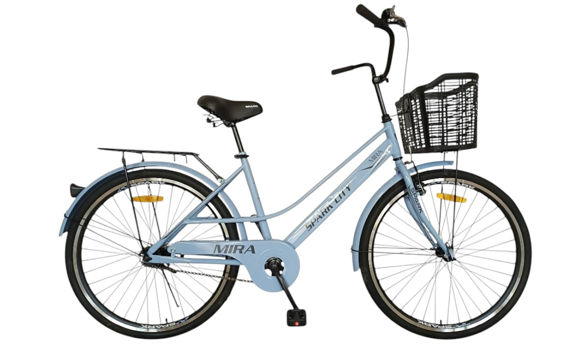 Велосипед SPARK CITY MIRA 26", размер M, рама - 17", год 2026, голубой