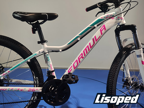 Велосипед Formula 26 MYSTIQUE 1.0 DD (2020) 2020 Бело-розовый 5