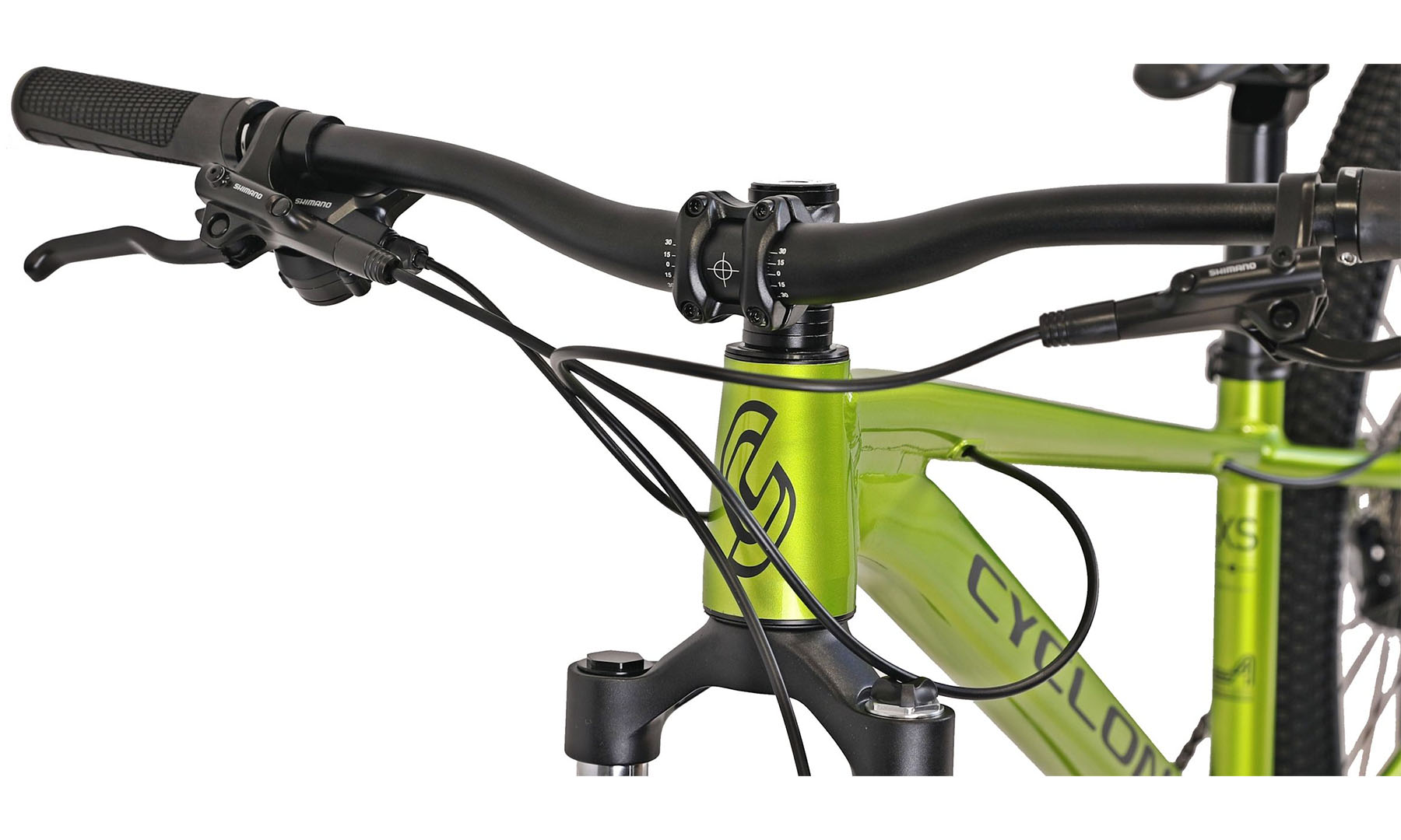 Велосипед CYCLONE RX 26" размер S 2025 Салатовый (мат) 4