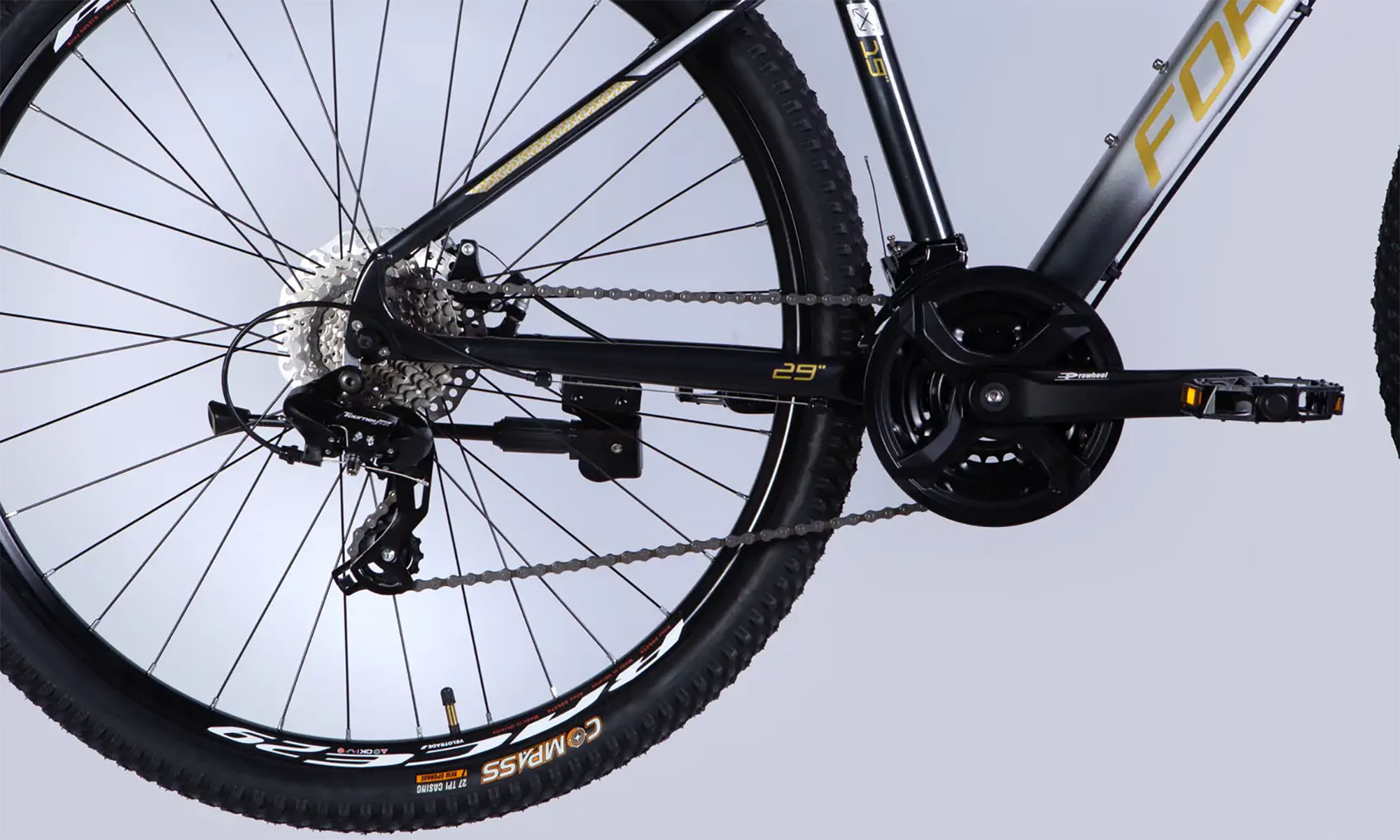 Велосипед Formula F-1 DD CS 29", размер L рама-19", год 2026, серебристо-черный 5 Велосипед Formula F-1 DD CS 29", размер L рама-19", год 2026, серебристо-черный 5