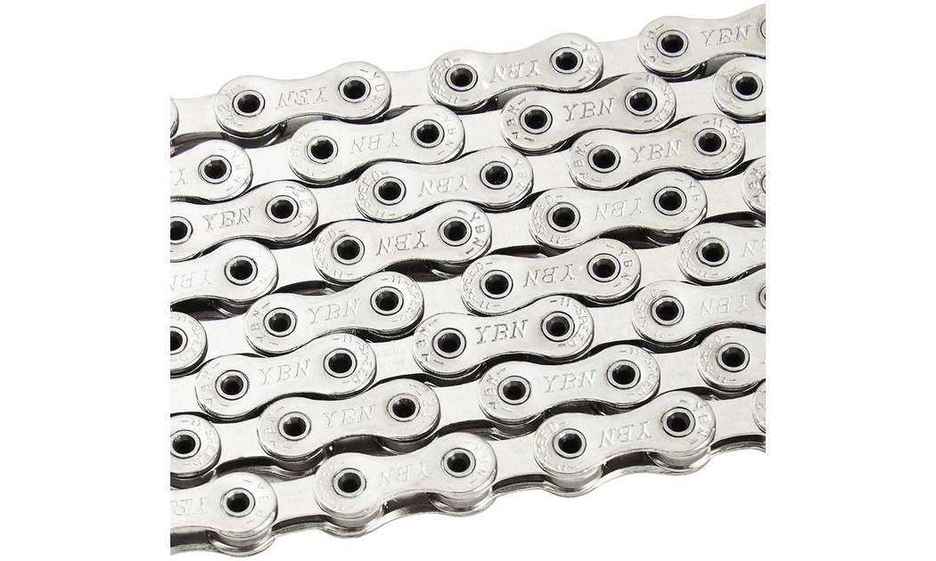 Цепь велосипедная Grey's 11ск. SLA1110 NP Silver, 112 звеньев 