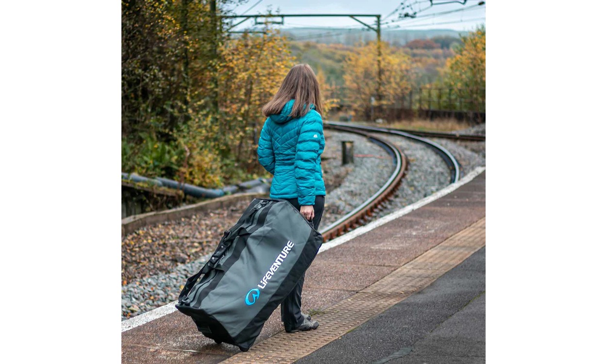 Сумка Lifeventure Expedition Duffle Wheeled 120 L черно-серый 4