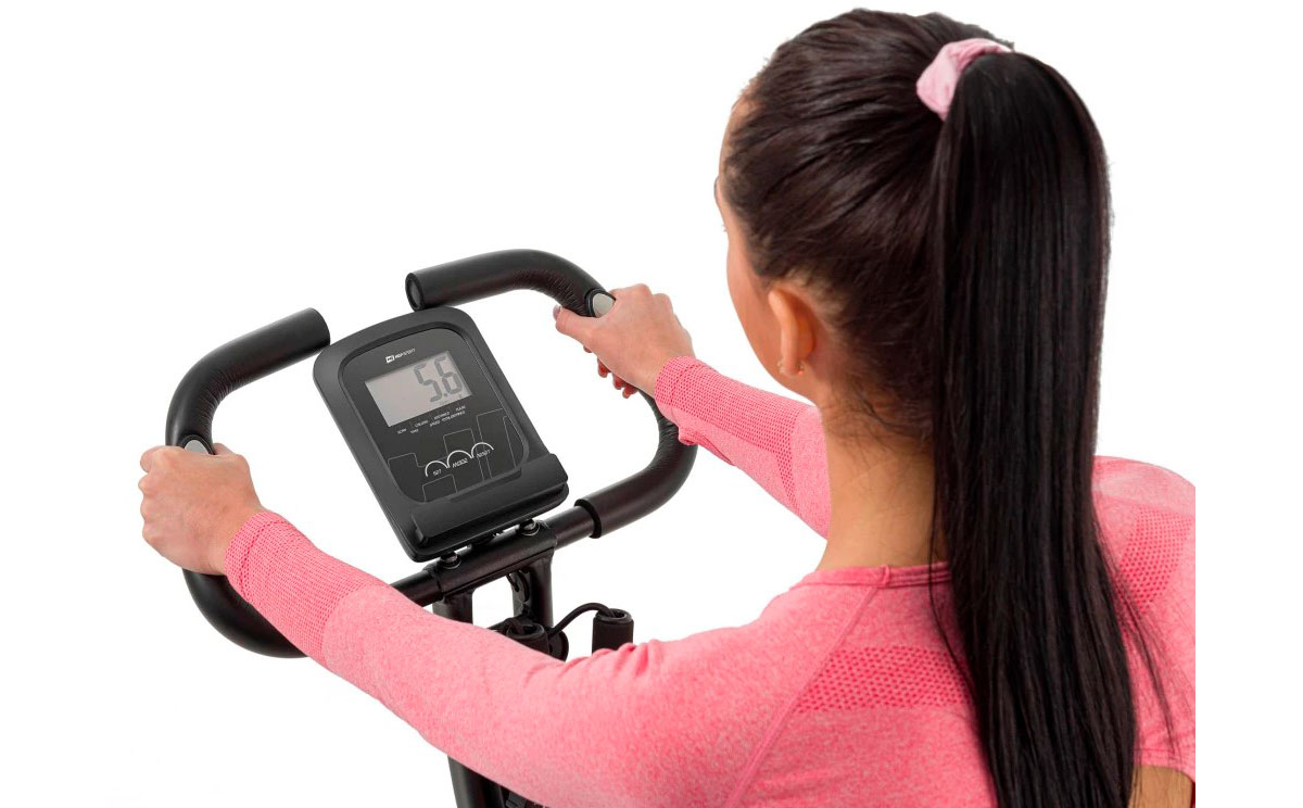 Велотренажер Hop-Sport HS-3010X Grix X-Bike з еспандерами магнітний сіро-жовтий 7 Велотренажер Hop-Sport HS-3010X Grix X-Bike з еспандерами магнітний сіро-жовтий 7