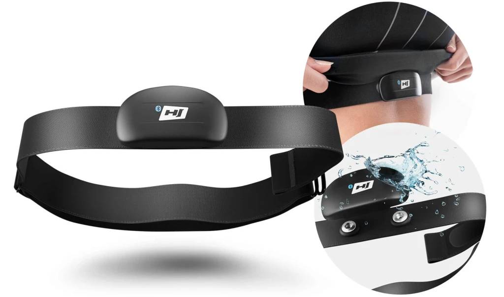 Велотренажер Hop-Sport HS-300H Aspect 2022 з телеметричним поясом + мат під тренажер 3
