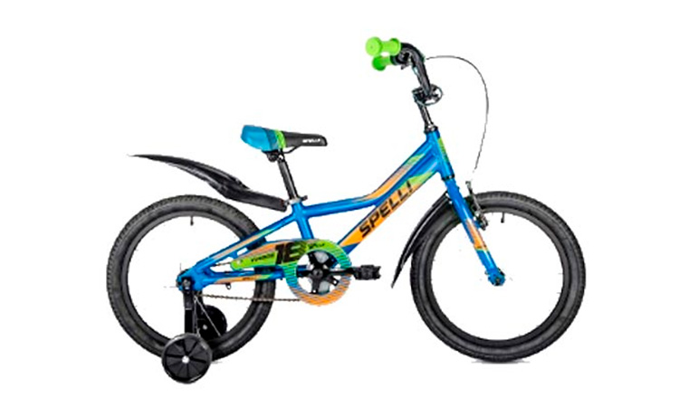 Велосипед Spelli VIRAGE 16" 2021 Сине-зеленый