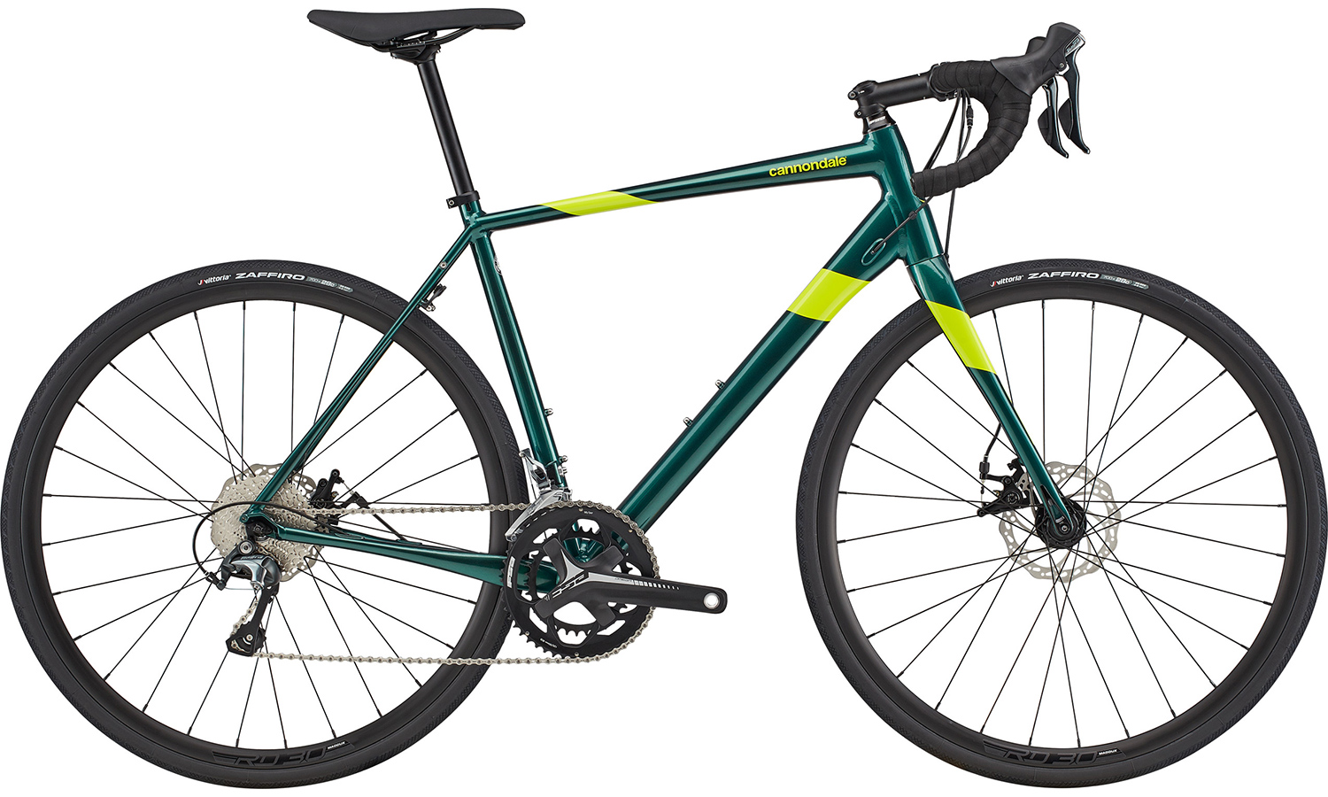 Фотография Велосипед 28" Cannondale SYNAPSE Tiagra (2020) 2020 Зеленый 8