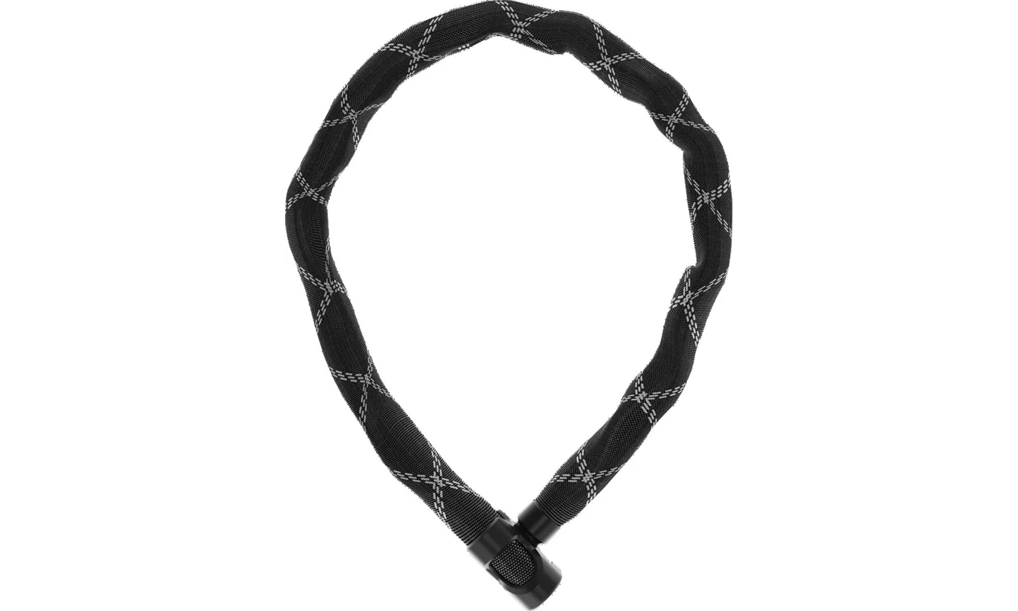 Замок с цепью ABUS 6210/110 IvyTex Black, черный 