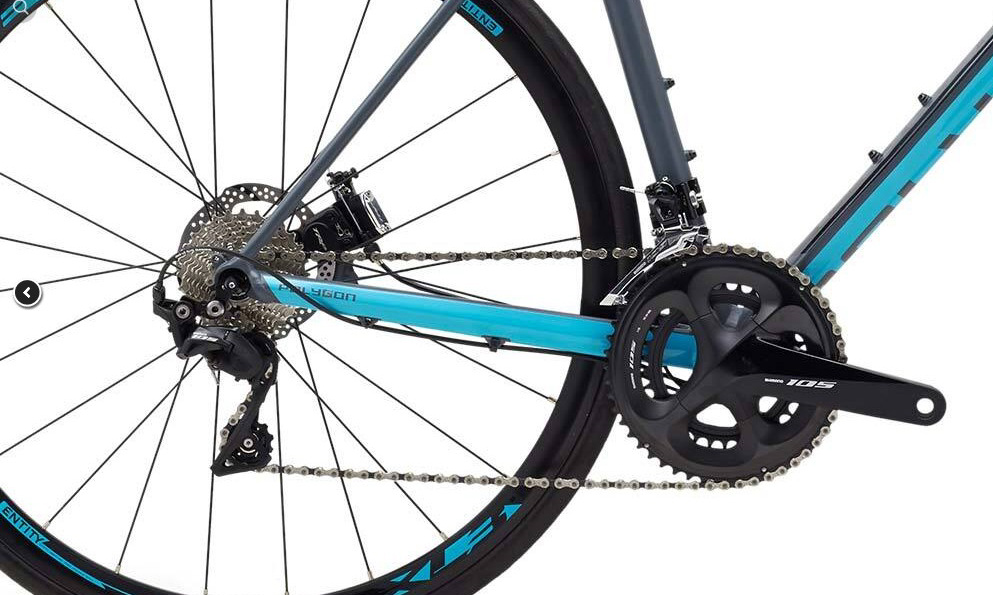 Велосипед Polygon STRATTOS S5 DISC 28" (2021) 2021 Синьо-сірий 4