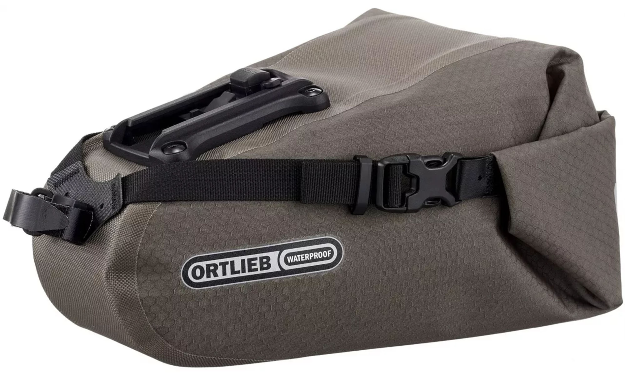 Гермосумка велосипедная подседельная ORTLIEB Saddle Bag Two, коричневая,  4,1 л 