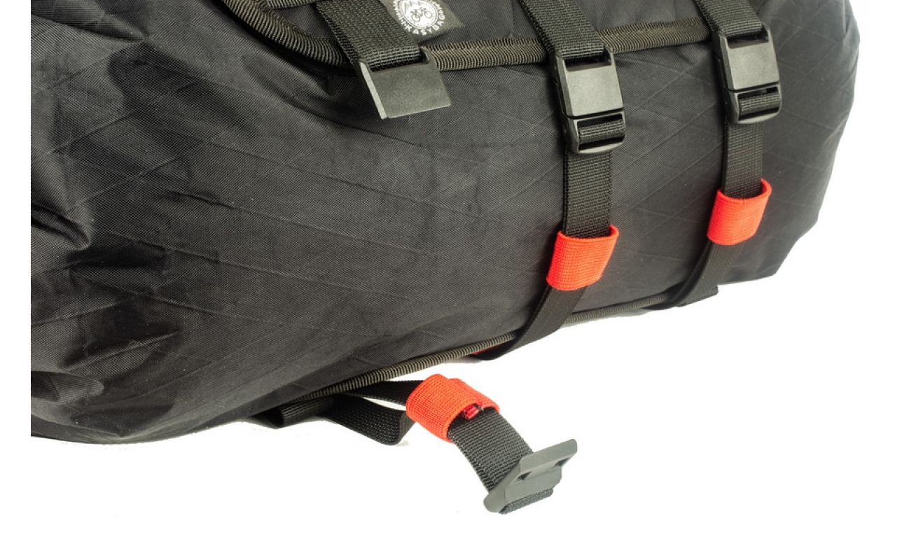 Нарульная сумка KasyBag Handlebar X-Roll ROAD Black-Black 3