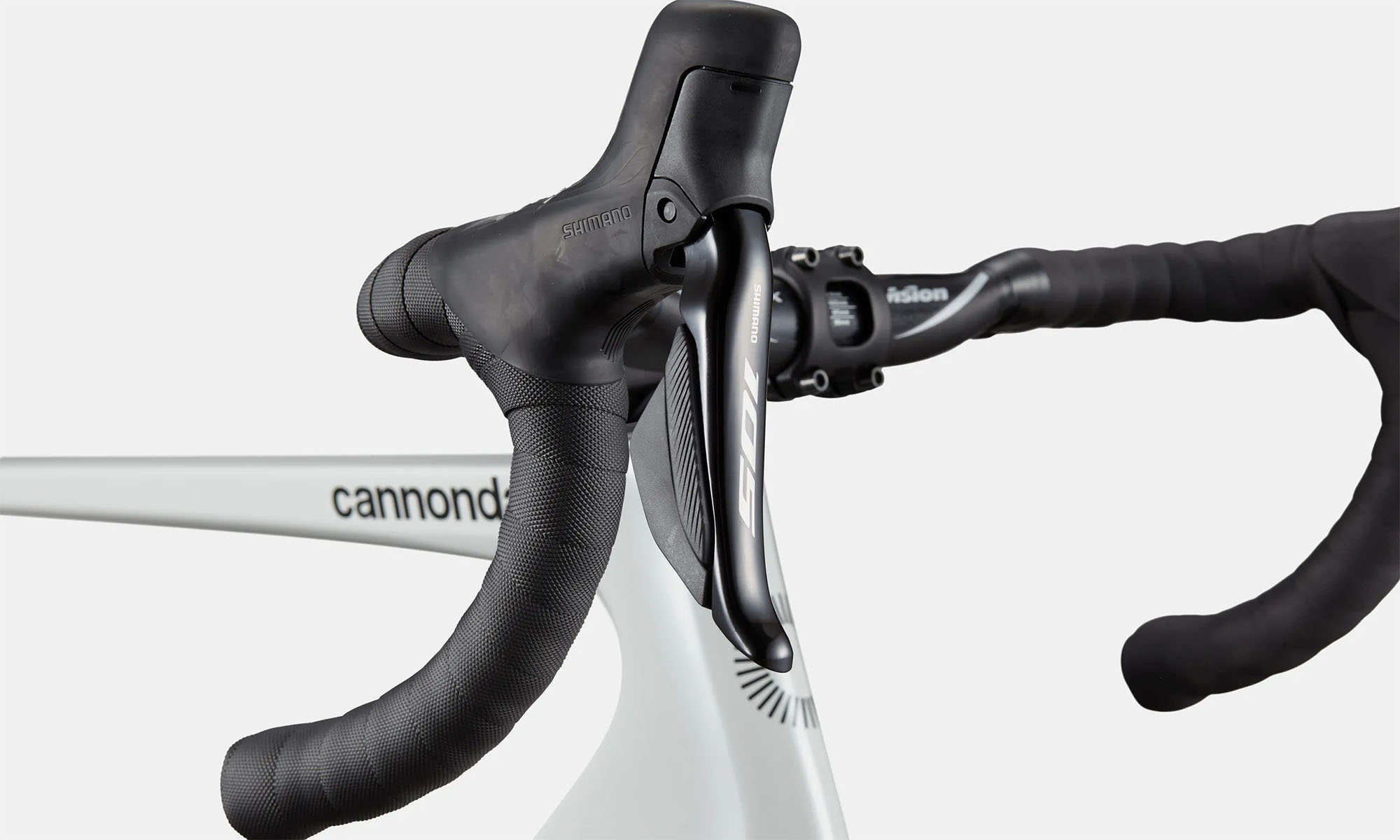 Фотография Велосипед Cannondale SuperSix EVO Carbon 3 28" размер L, рама 56см, 2025 бело-красный 9