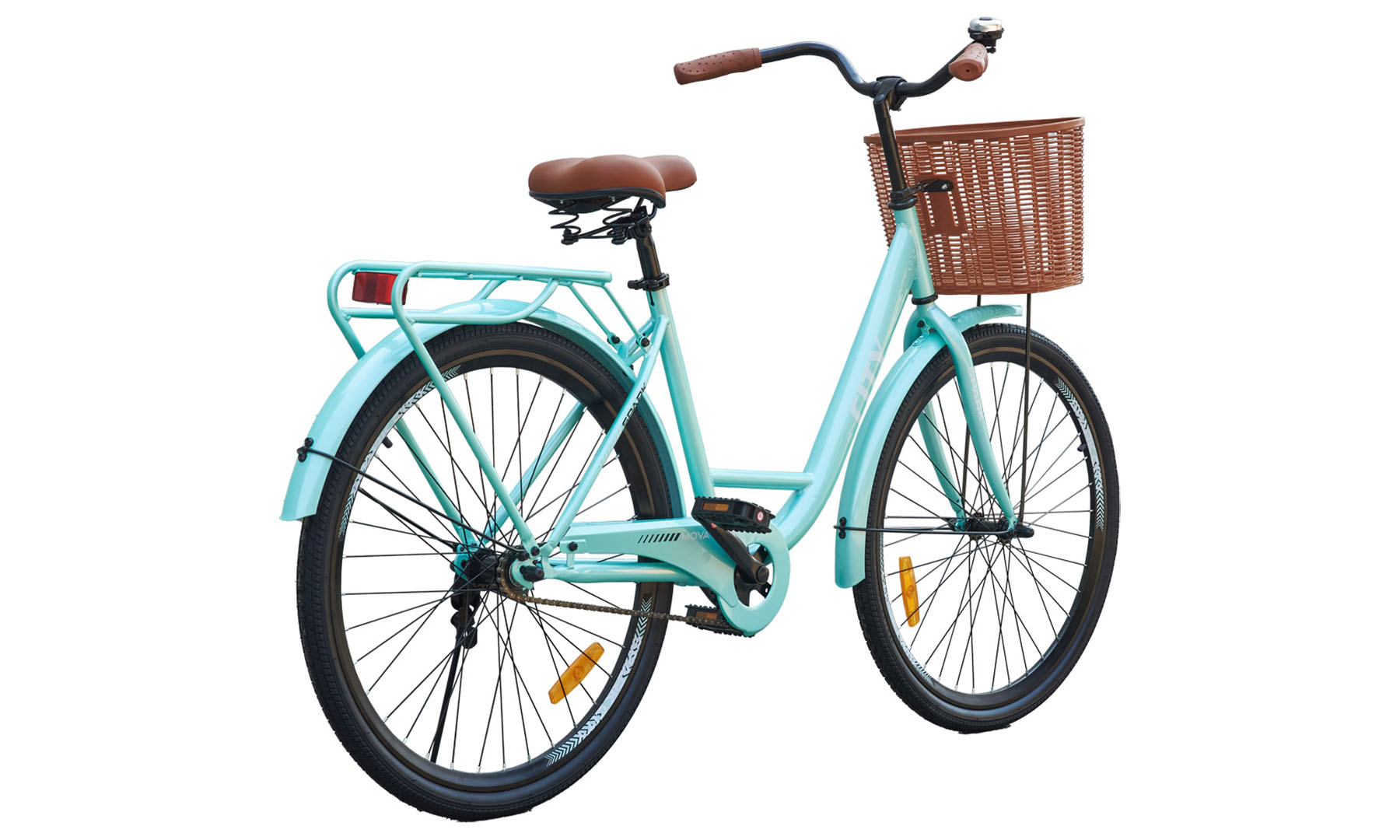 Велосипед SPARK CITY MOVA 26", розмір рами M (17"), бірюзовий 6