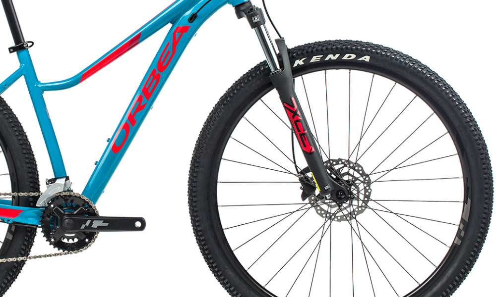 Фотография Велосипед Orbea MX50 ENT 27,5" размер М 2021 Сине-красный 3