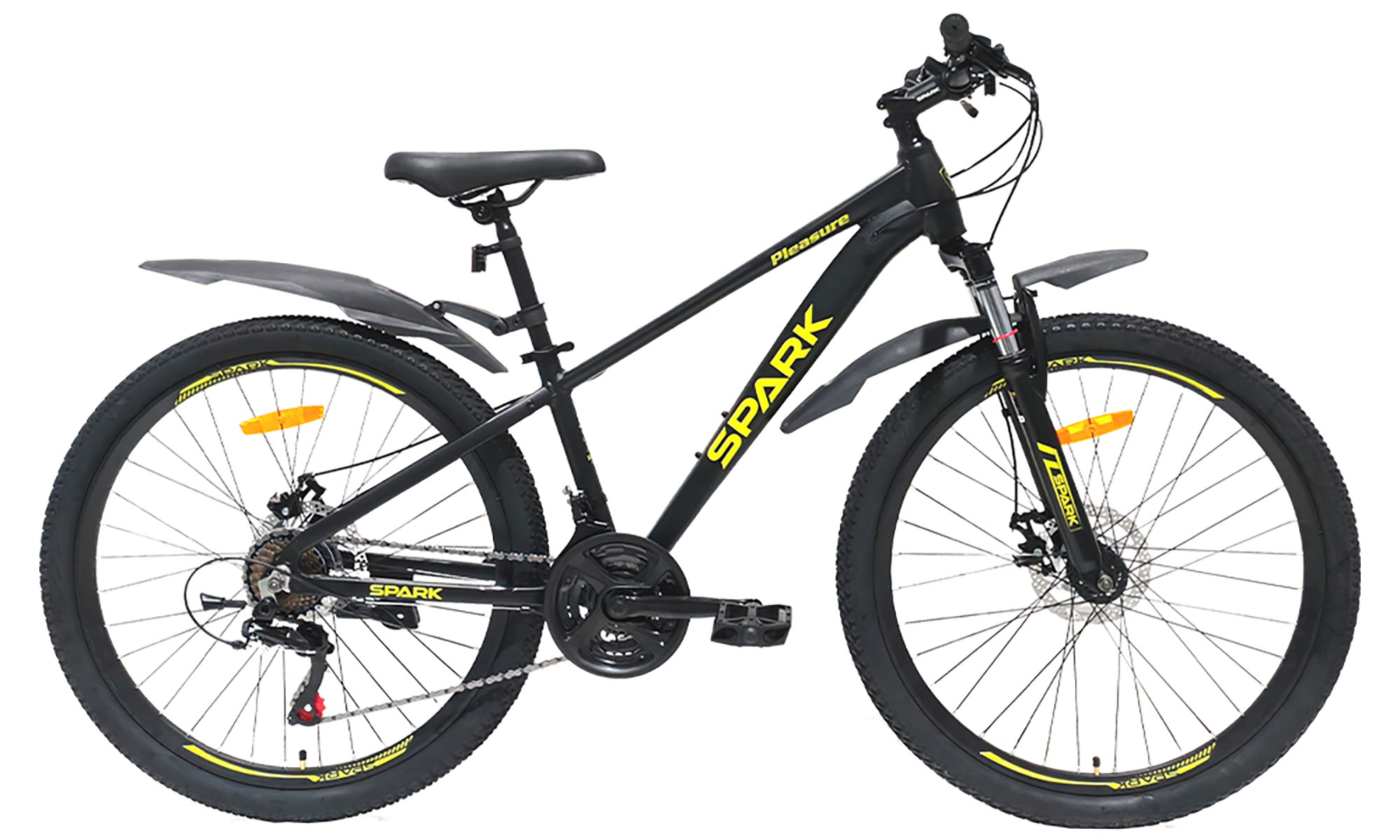 Велосипед SPARK PLEASURE 26", размер XS, рама 13", 2025, черный 