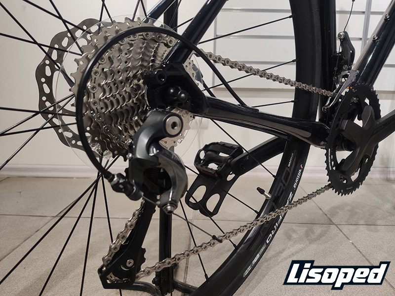 Велосипед 28" Cannondale SYNAPSE Tiagra (2020) 2020 Чорно-синій 7