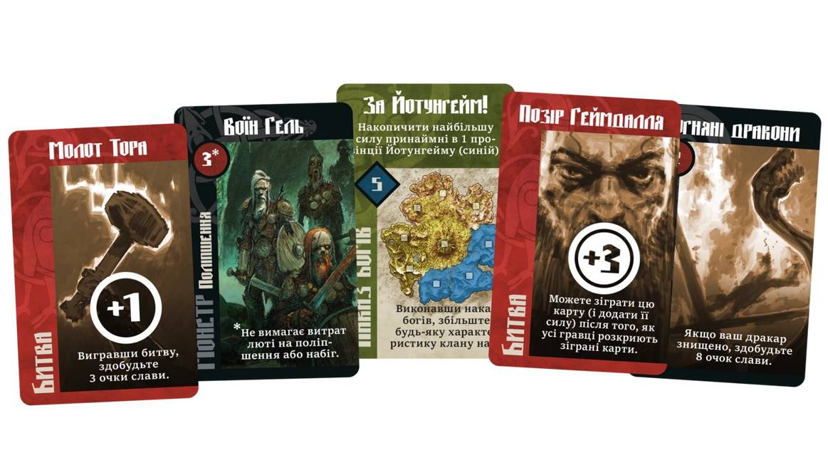Настольная игра Ярость крови (Blood Rage) 3