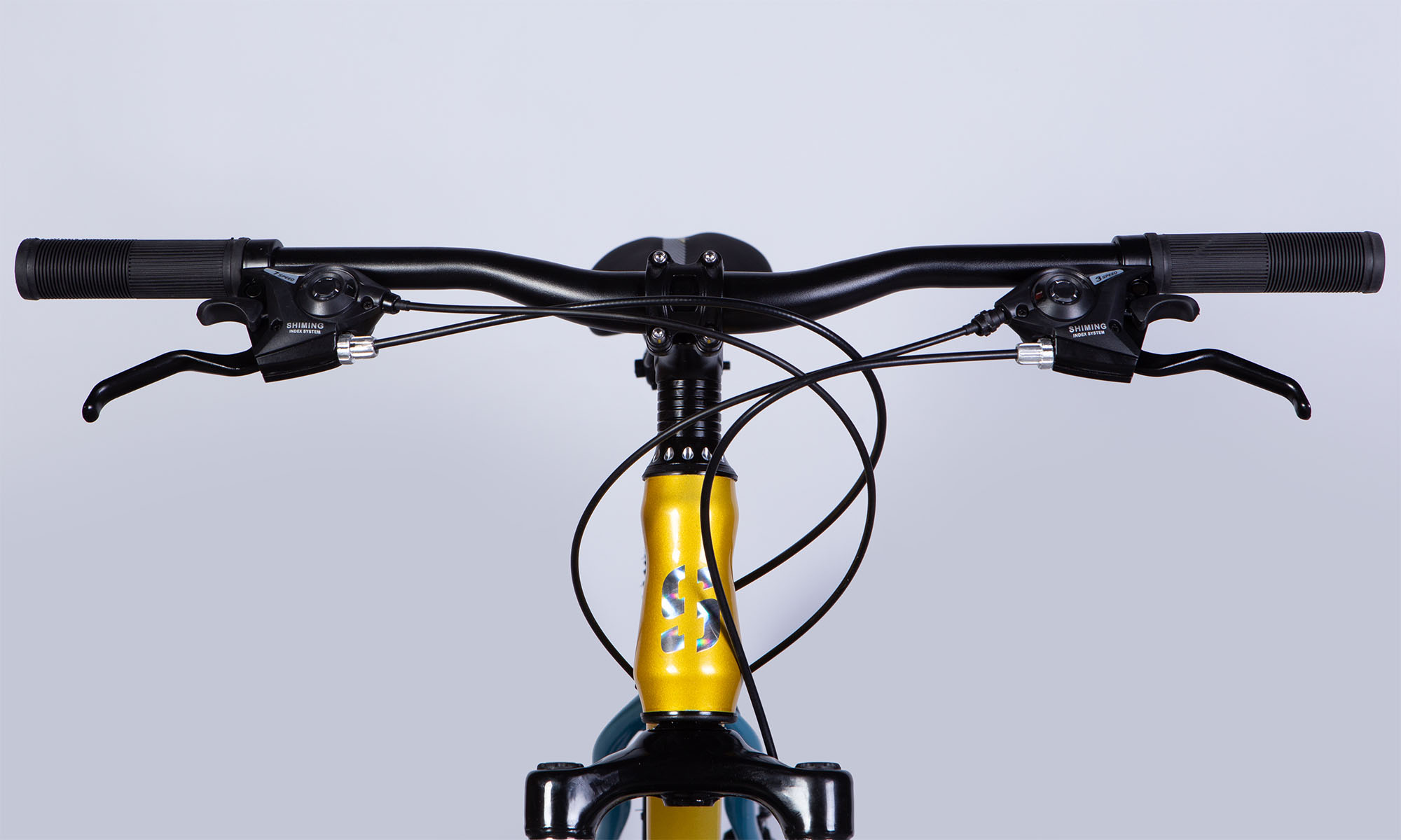 Велосипед SPACE MARS DD FR 27.5", ST, размер M, рама 17", 2025, золотисто-голубой 5 Велосипед SPACE MARS DD FR 27.5", ST, размер M, рама 17", 2025, золотисто-голубой 5