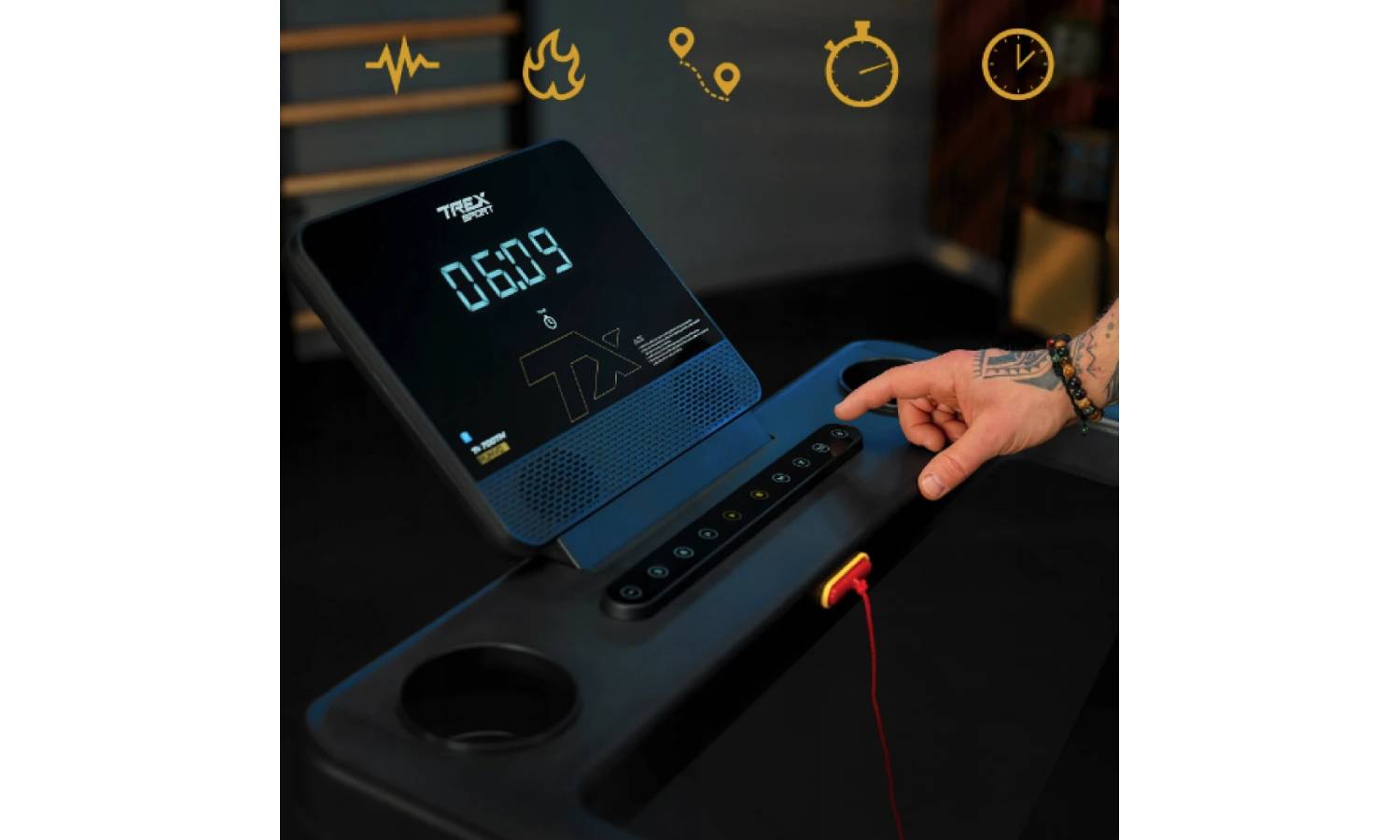 Беговая дорожка Trex Sport TX-700TM RUNVO 9