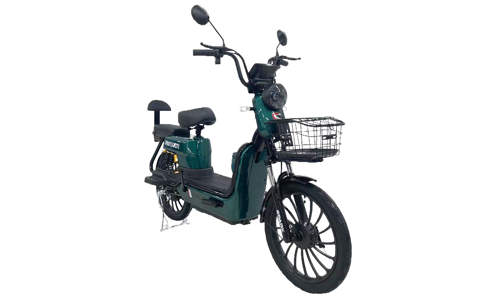 Электровелосипед SPARK RIDER 14" 48V/500W/20Ah, Зелёный 3 Электровелосипед SPARK RIDER 14" 48V/500W/20Ah, Зелёный 3
