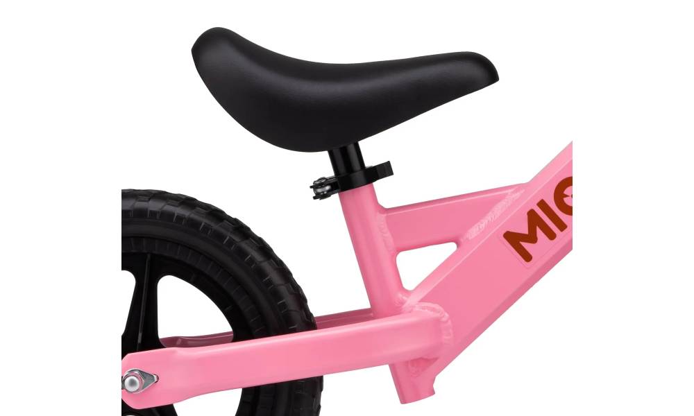 Беговел Miqilong HP 12" розовый 7