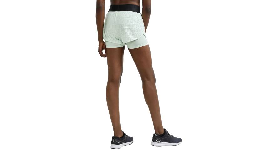 Шорты Craft CORE Charge Logo Shorts женские, размер XS, сезон SS 21, бирюзовый 3