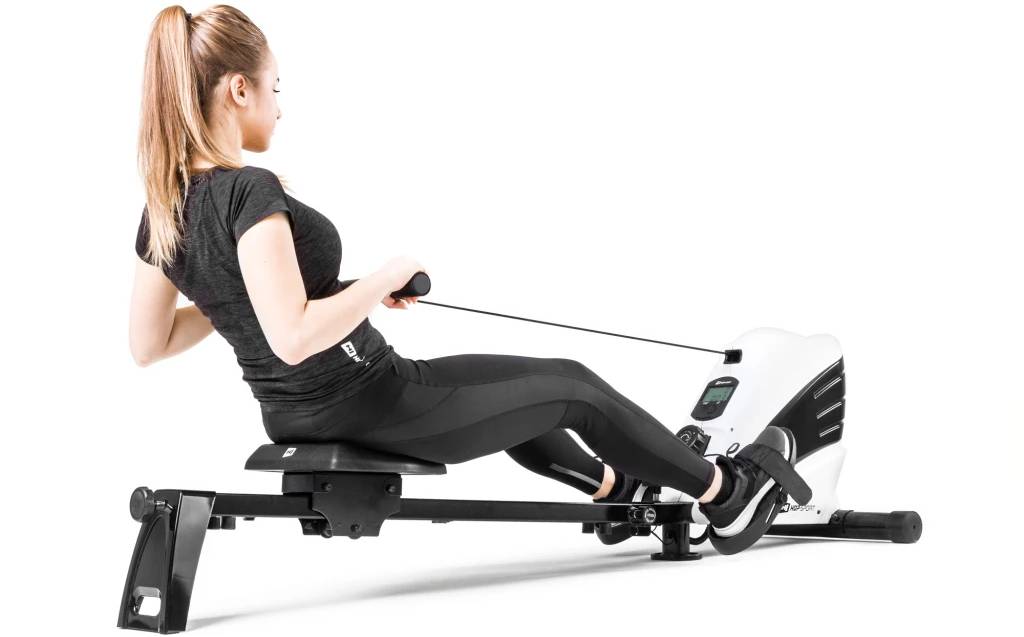 Гребной тренажер Hop-Sport HS-060R Cross Белый 12 Гребной тренажер Hop-Sport HS-060R Cross Белый 12