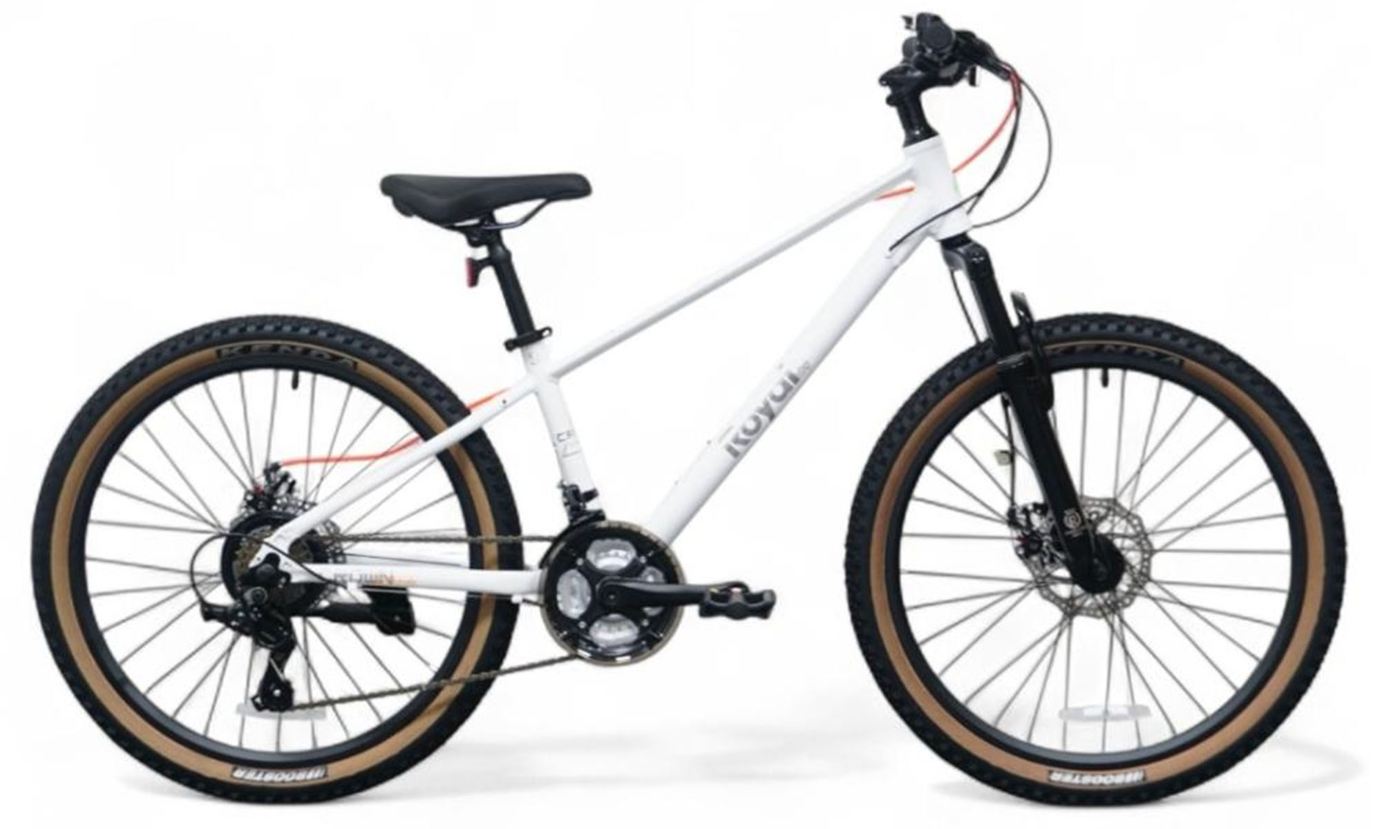 Велосипед подростковый RoyalBaby JUNIOR 24", 21 SPEED, OFFICIAL UA, Белый Велосипед подростковый RoyalBaby JUNIOR 24", 21 SPEED, OFFICIAL UA, Белый