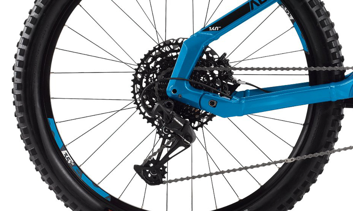 Фотографія Електровелосипед Haibike XDURO AllMtn 3.0 27,5" (2020) 2020 Синьо-чорний 8
