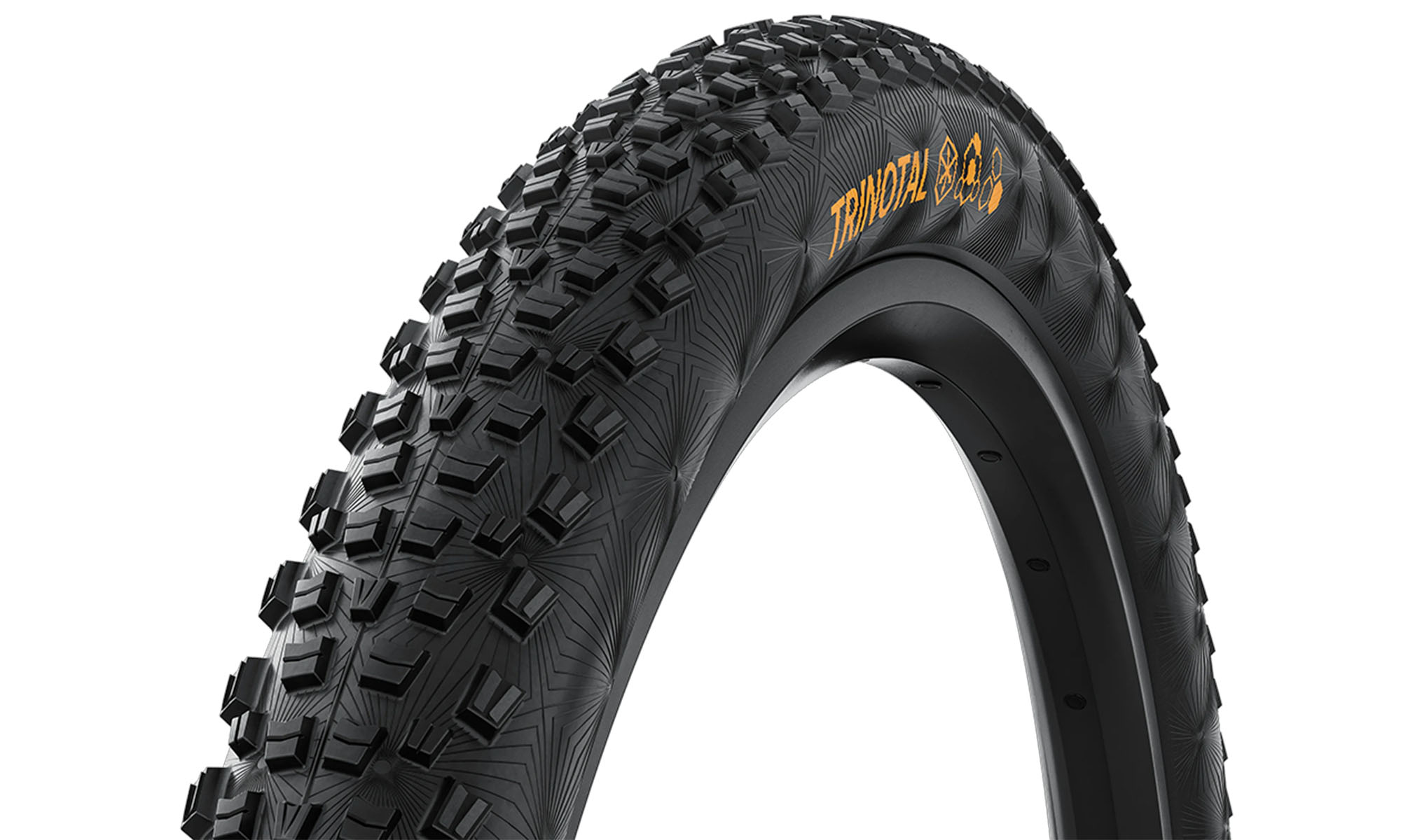 Покрышка бескамерная Continental Trinotal Race Grip 29" | 29 X 2.40, черная складная, skin Покрышка бескамерная Continental Trinotal Race Grip 29" | 29 X 2.40, черная складная, skin
