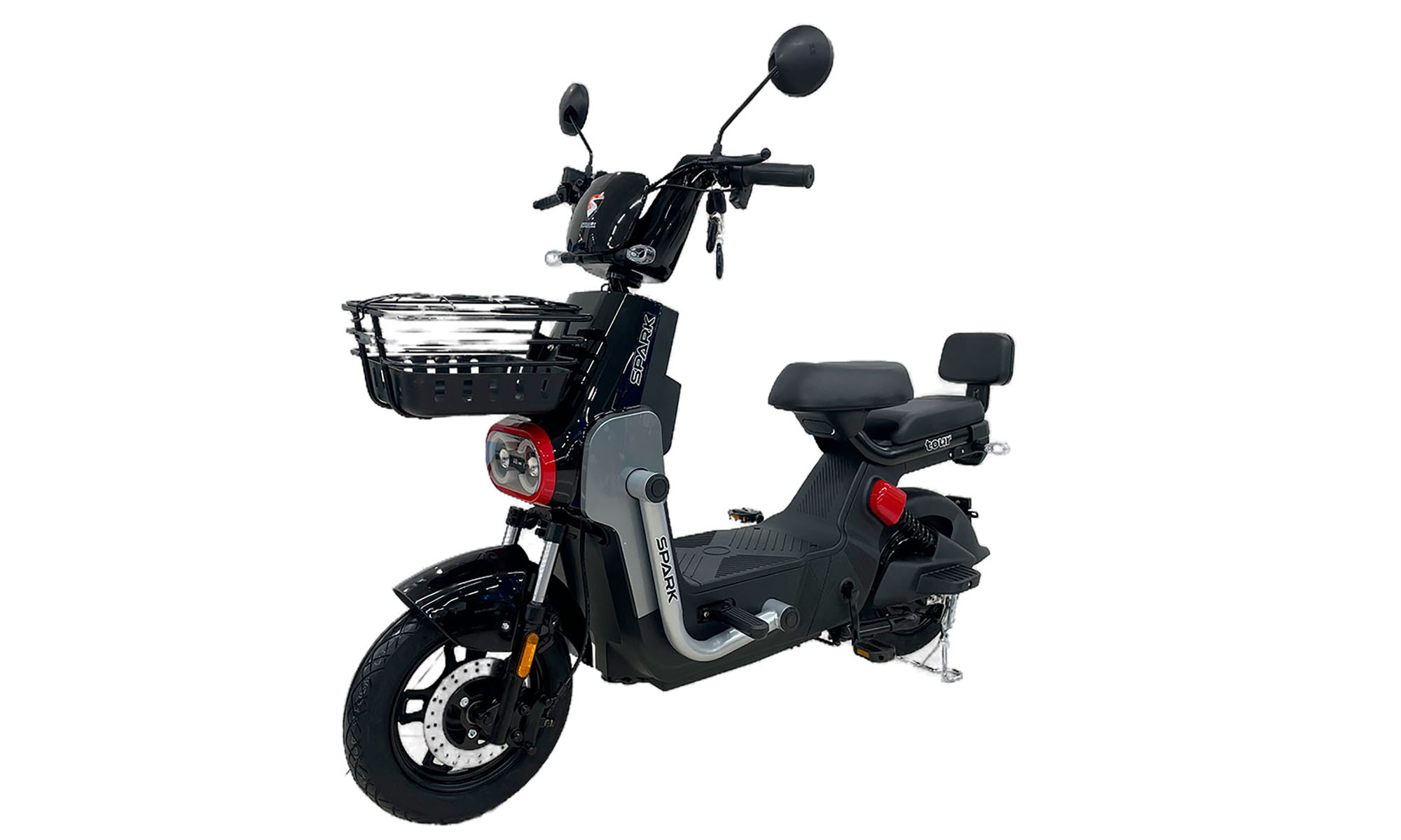 Електровелосипед SPARK TOUR 14" 60V/500W/20Ah, Сірий 