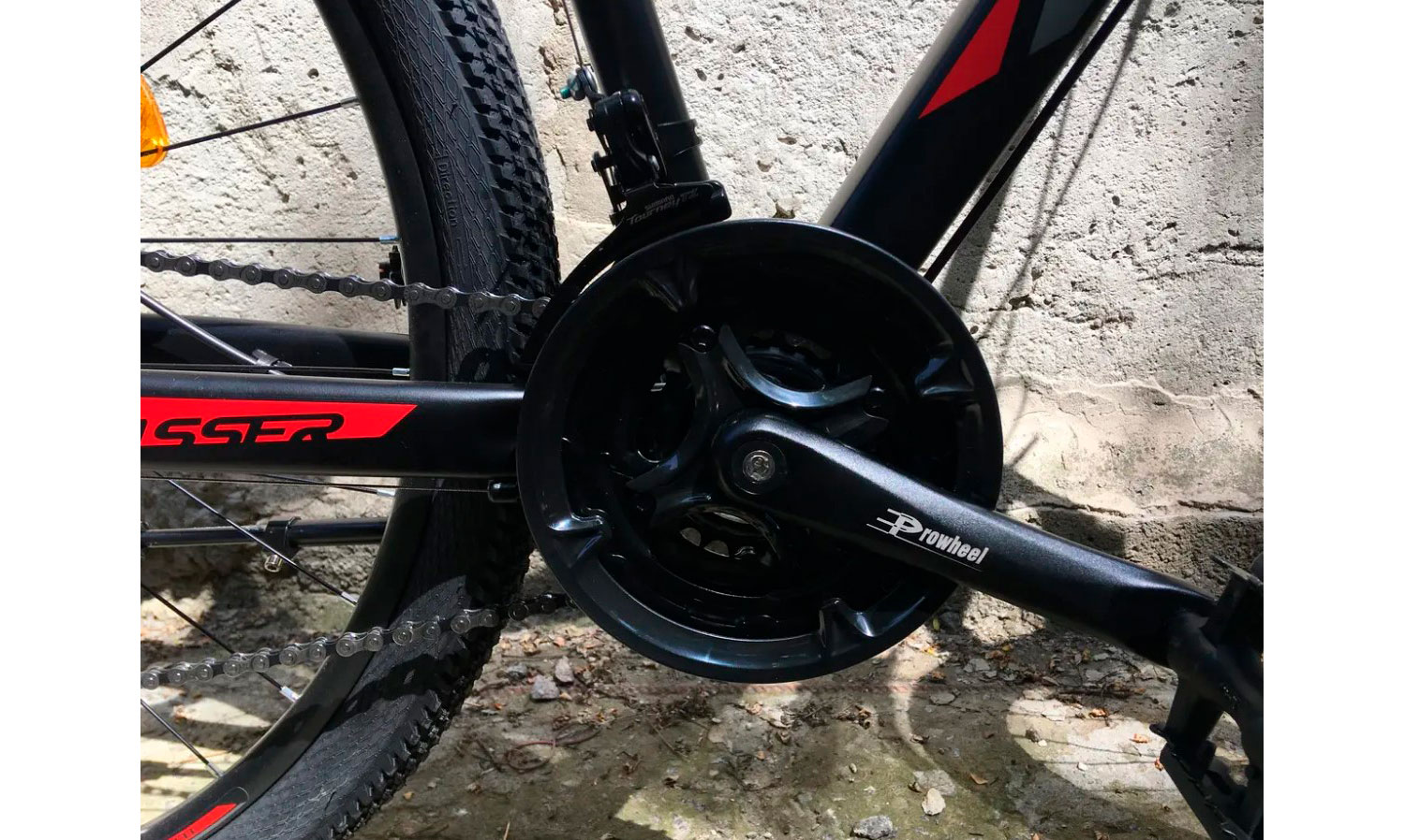 Велосипед Crosser MT-036-21S 29" размер L рама 19 2022 Черно-красный 4