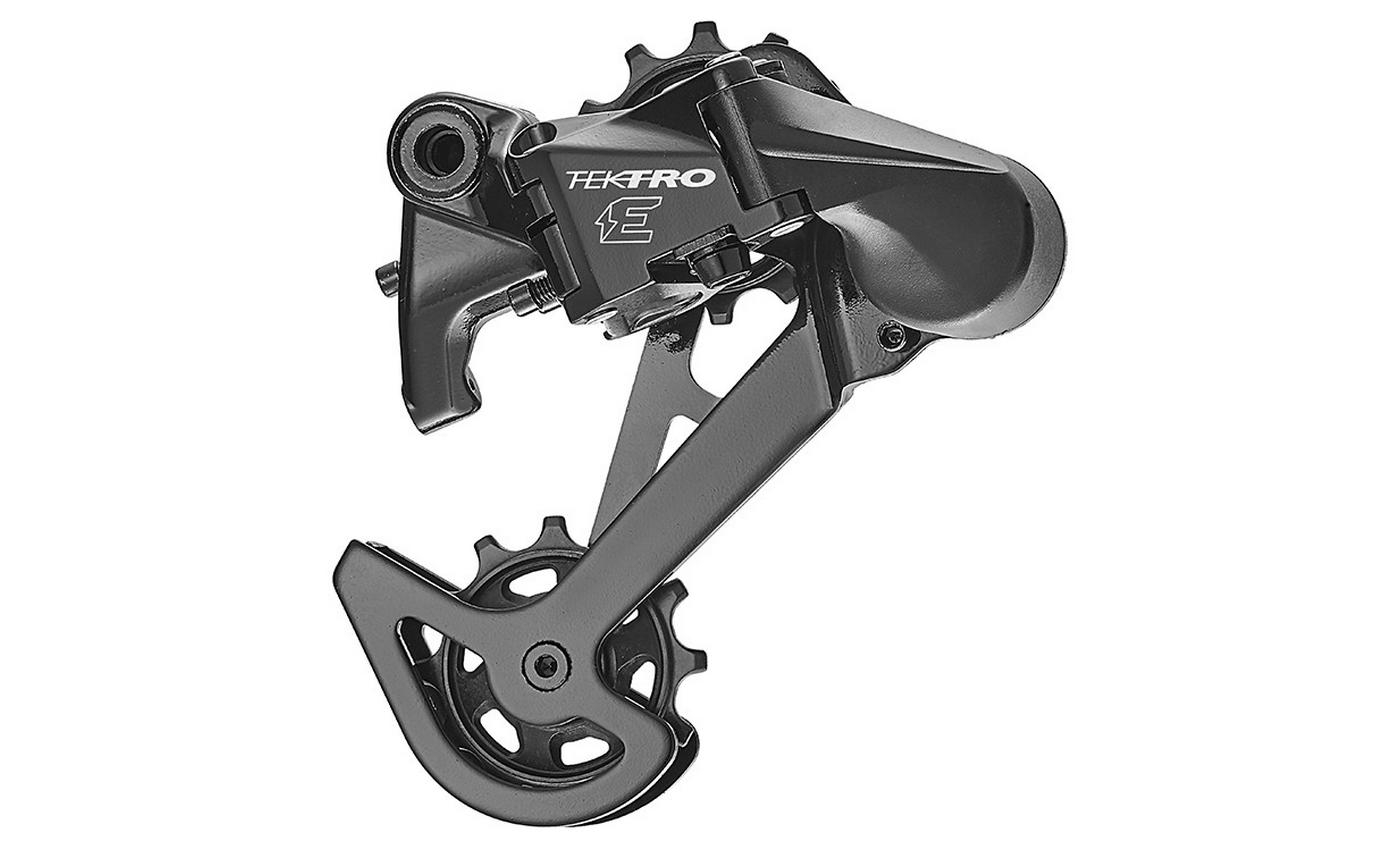 Задний переключатель на 8 или 9 скоростей TEKTRO RD-T350, средняя лапка, под кассету до 46з, черный