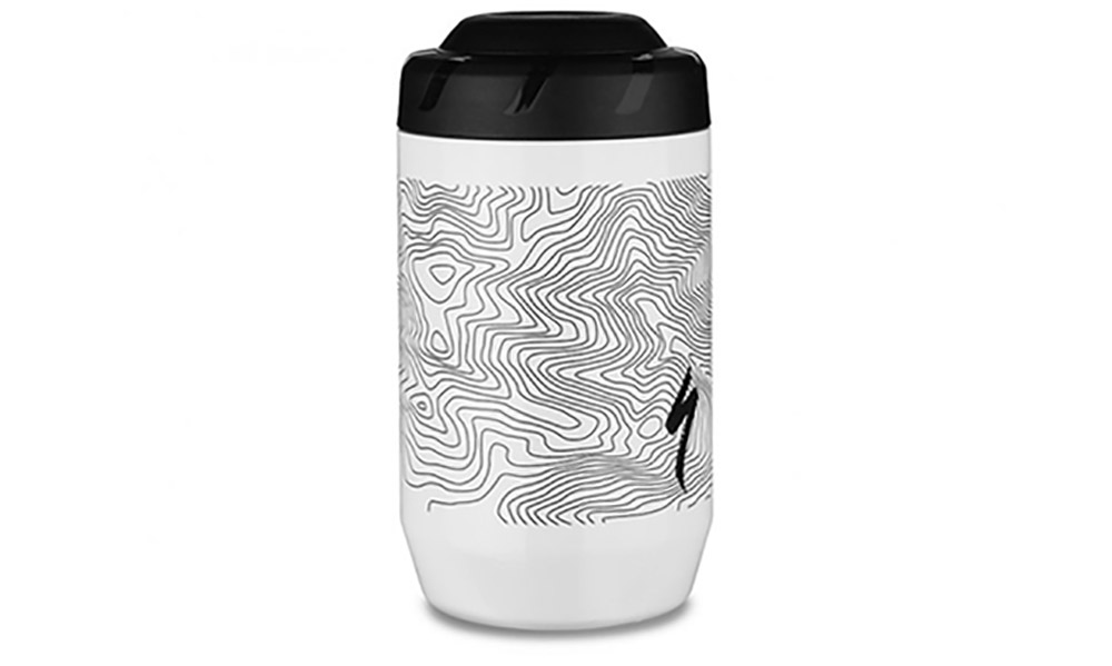 Фотографія Фляга для інструментів Specialized KEG STORAGE VESSEL WHT/BLK TOPOGRAPHIC RIDE (44017-1602)