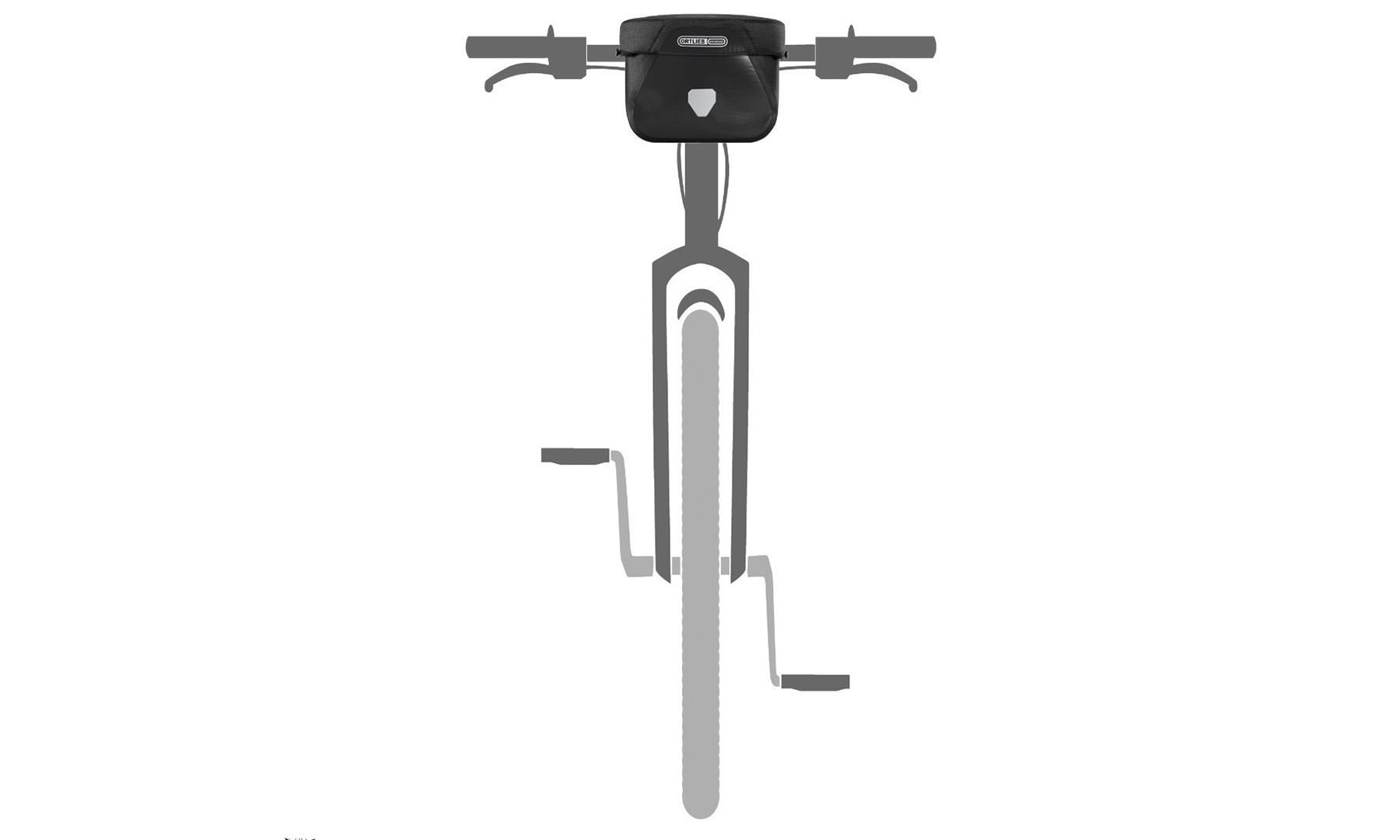 Гермосумка велосипедная Ortlieb Ultimate черная 6,5 л 2