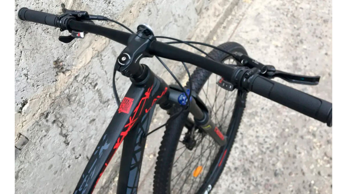 Фотография Велосипед Crosser LAVA 3х7 29" размер М 2021 Черно-красный 6