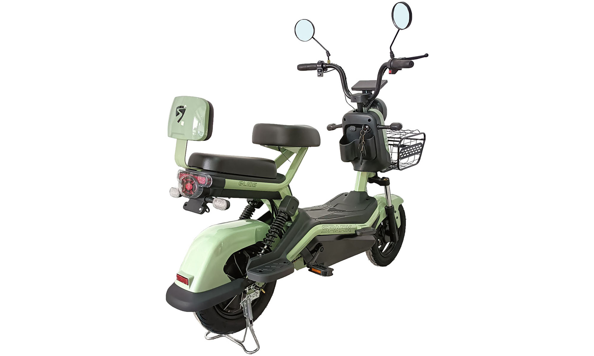 Электровелосипед SPARK GLIDE 14" 60V/500W/20Ah, Зеленый 4
