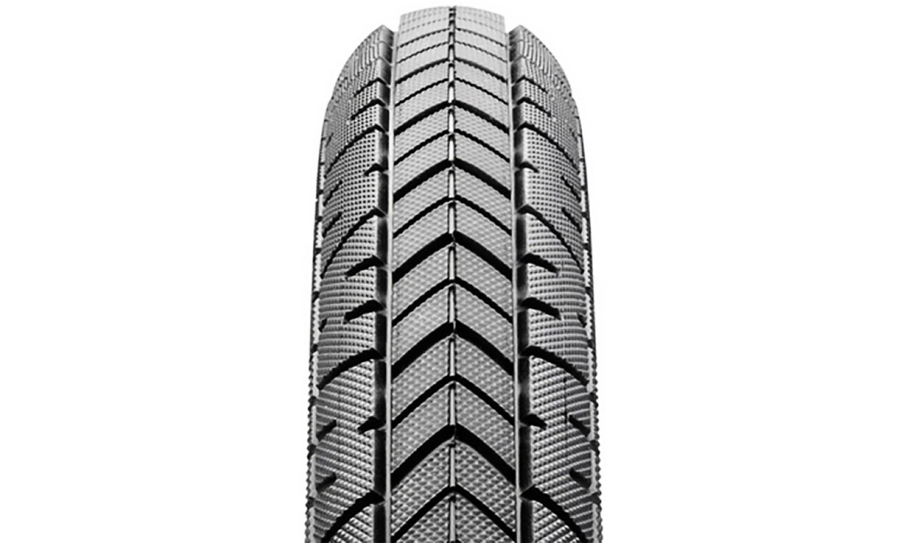Шина maxxis m-tread 20x2.10 (53-406) TPI-60 Wire, чорний 2
