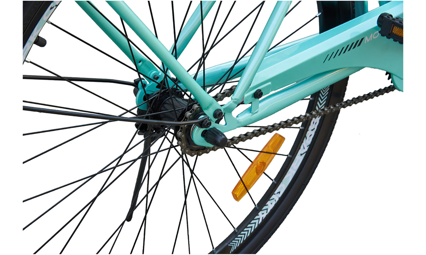 Велосипед SPARK CITY MOVA 26", розмір рами M (17"), бірюзовий 4