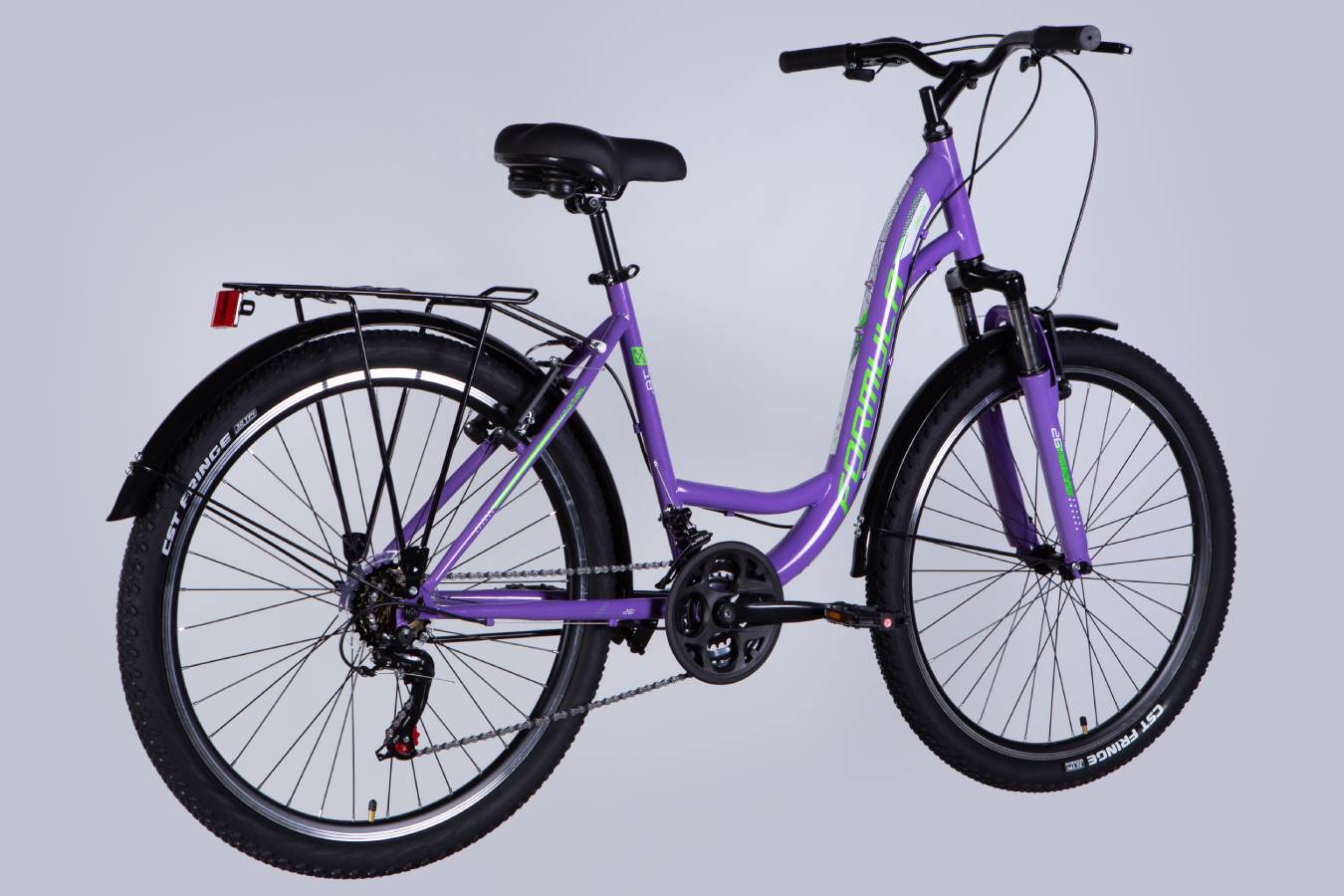 Велосипед Formula OMEGA Vbr FR 26", размер M, рама-18", 2025, фиолетовый  2