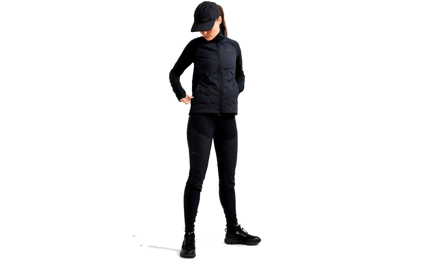 Фотография Куртка Craft ADV SubZ Warm Jacket женский, размер М, сезон AW 21, черный 2