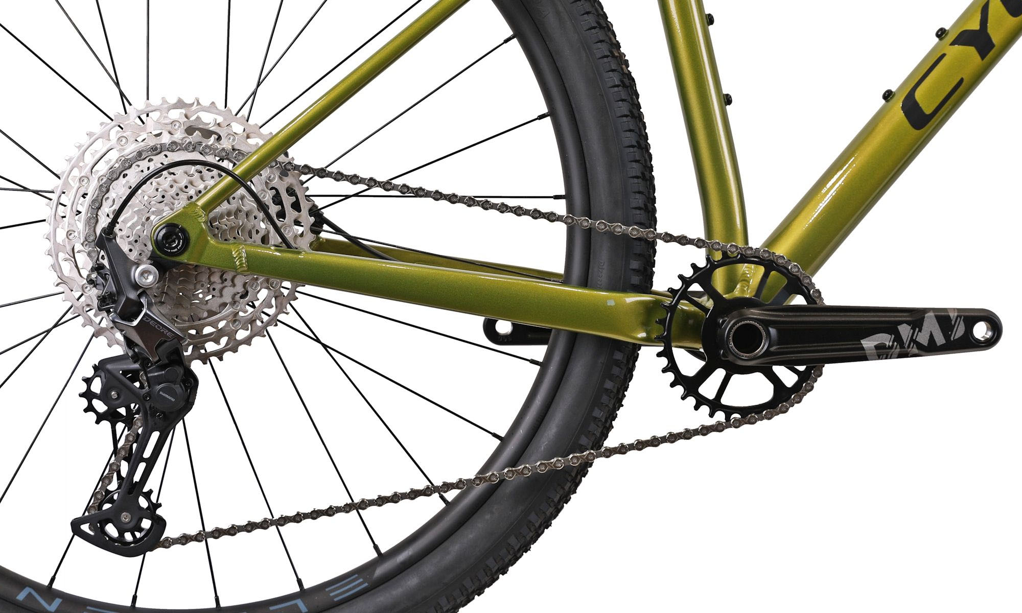 Велосипед CYCLONE ALX 29", размер L, год 2026, лайм зеленый 2 Велосипед CYCLONE ALX 29", размер L, год 2026, лайм зеленый 2