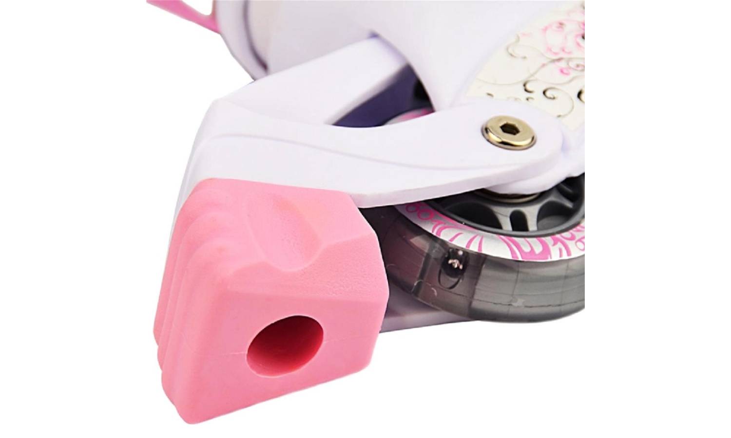 Фотография Роликовые коньки Action PINKY размер 34-37 Pink с комплектом защиты 15