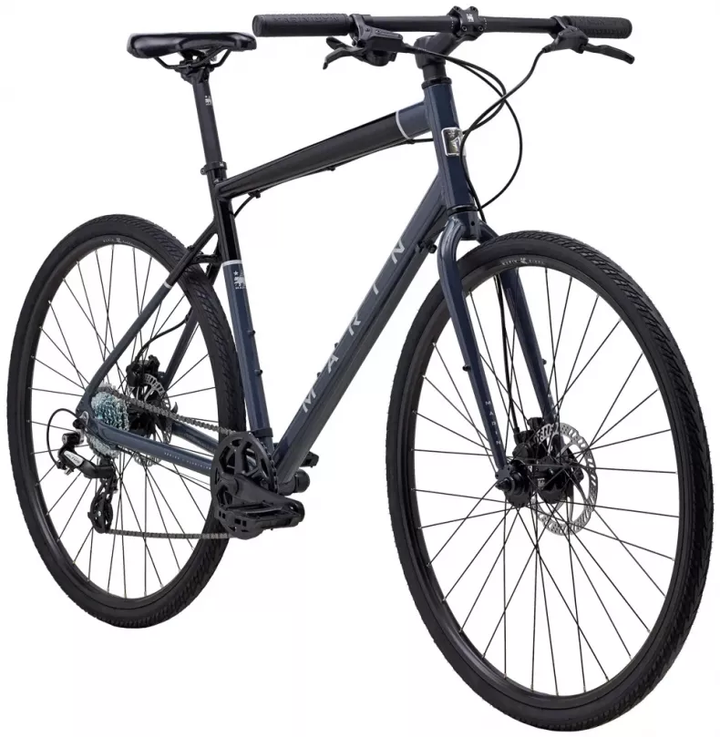 Велосипед Marin PRESIDIO 1 28" рама L (2023) Черно-синий 2