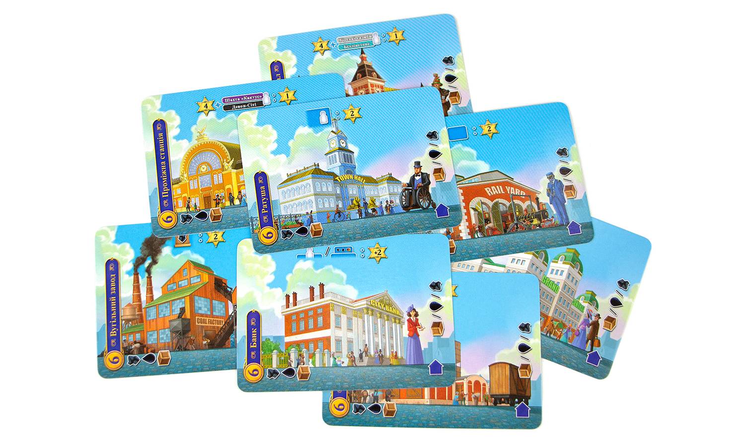 Настільна гра Острів Залізниць: Усі по Місцях (Isle of Trains: All Aboard) 18 Настільна гра Острів Залізниць: Усі по Місцях (Isle of Trains: All Aboard) 18