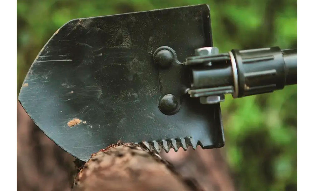 Фотографія Складна лопата з піком AceCamp Folding Shovel 2